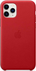 Чехол Apple для iPhone 11 Pro Leather Case (красный)